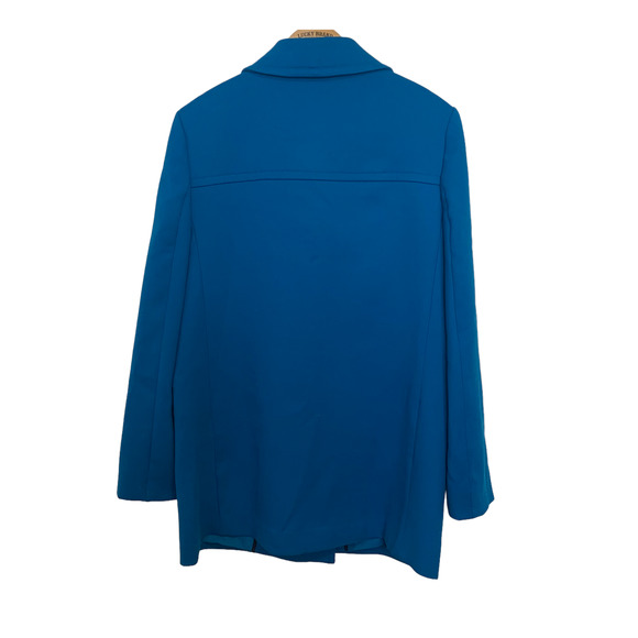 NWT Ann Taylor Long Sleeve Blazer Medium Mid-length Button-front Lined - Picture 11 of 16